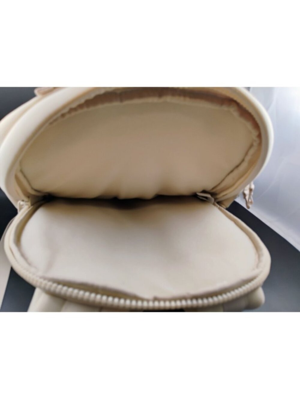 Soft Beige All In Motion Backpack W/ Multiple Compartments & Tags - Picture 4 of 10